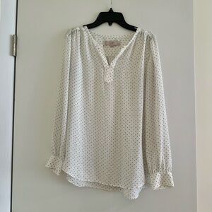 Polka Dot Blouse from Loft Petite